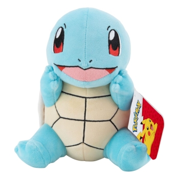 Dieser süße und kuschelige 20 cm Schiggy Plüsch ist ein Muss für alle Pokémon Fans!